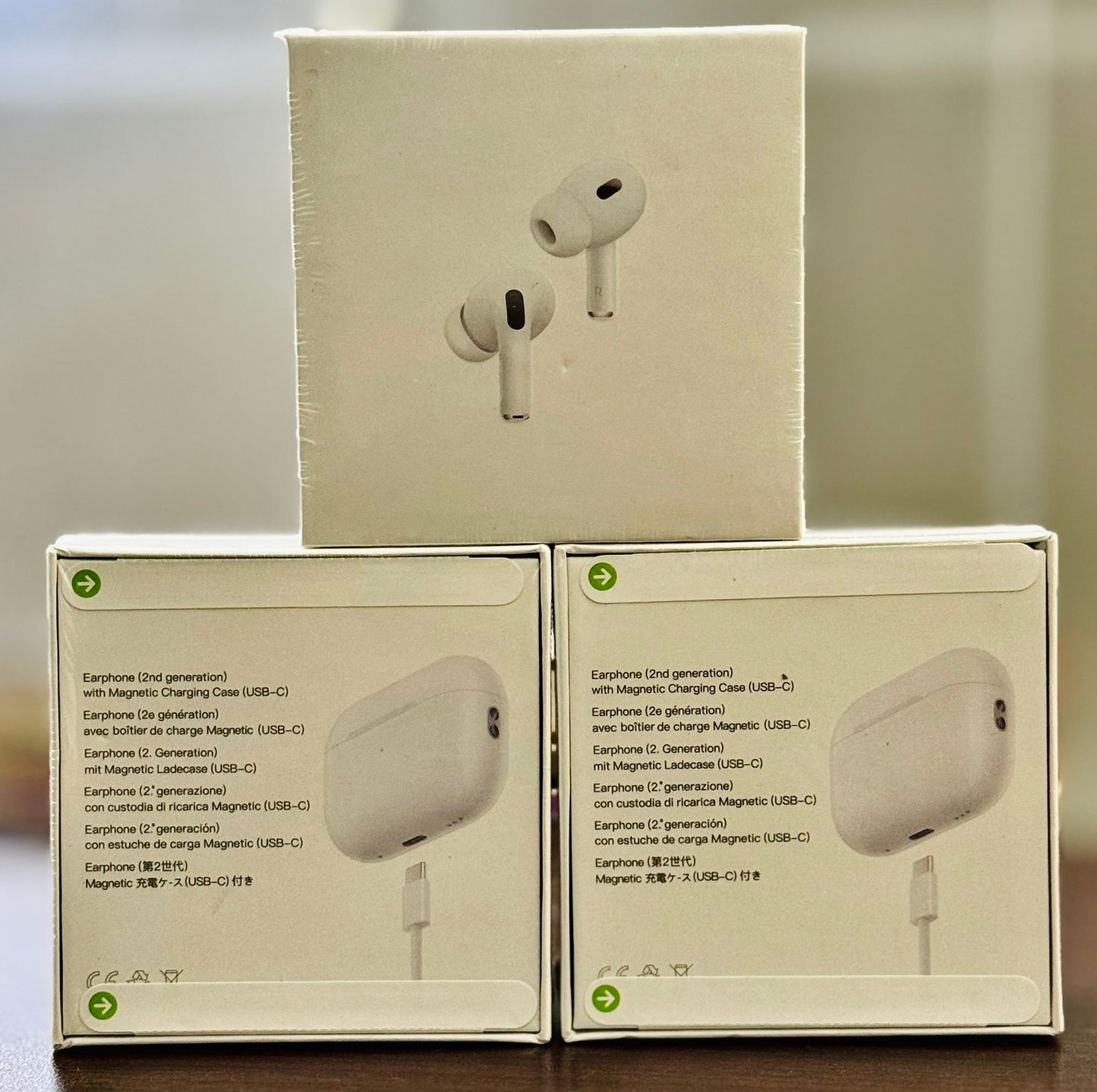 2nd Gen Wireless Earbuds with Magnetic Charging Case (USB-C) – Noise Isolation & Touch Control
